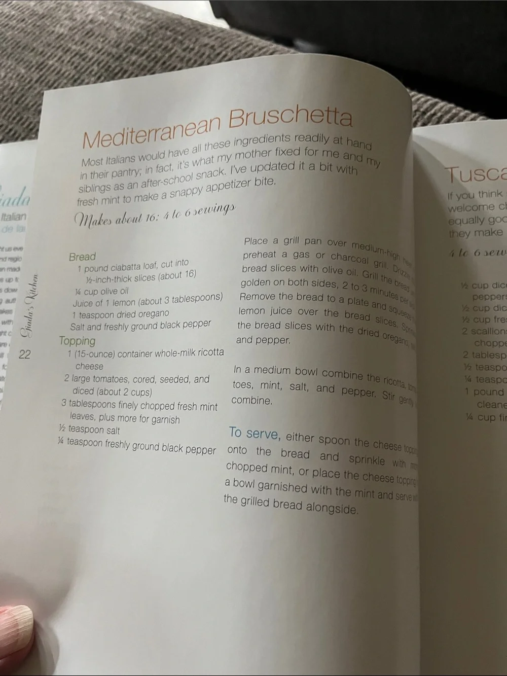 Giada's Kitchen: New Italian Favorites Cookbook 2008